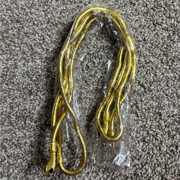 Gold Snake Bracelet/Necklace - Picture 2 of 4